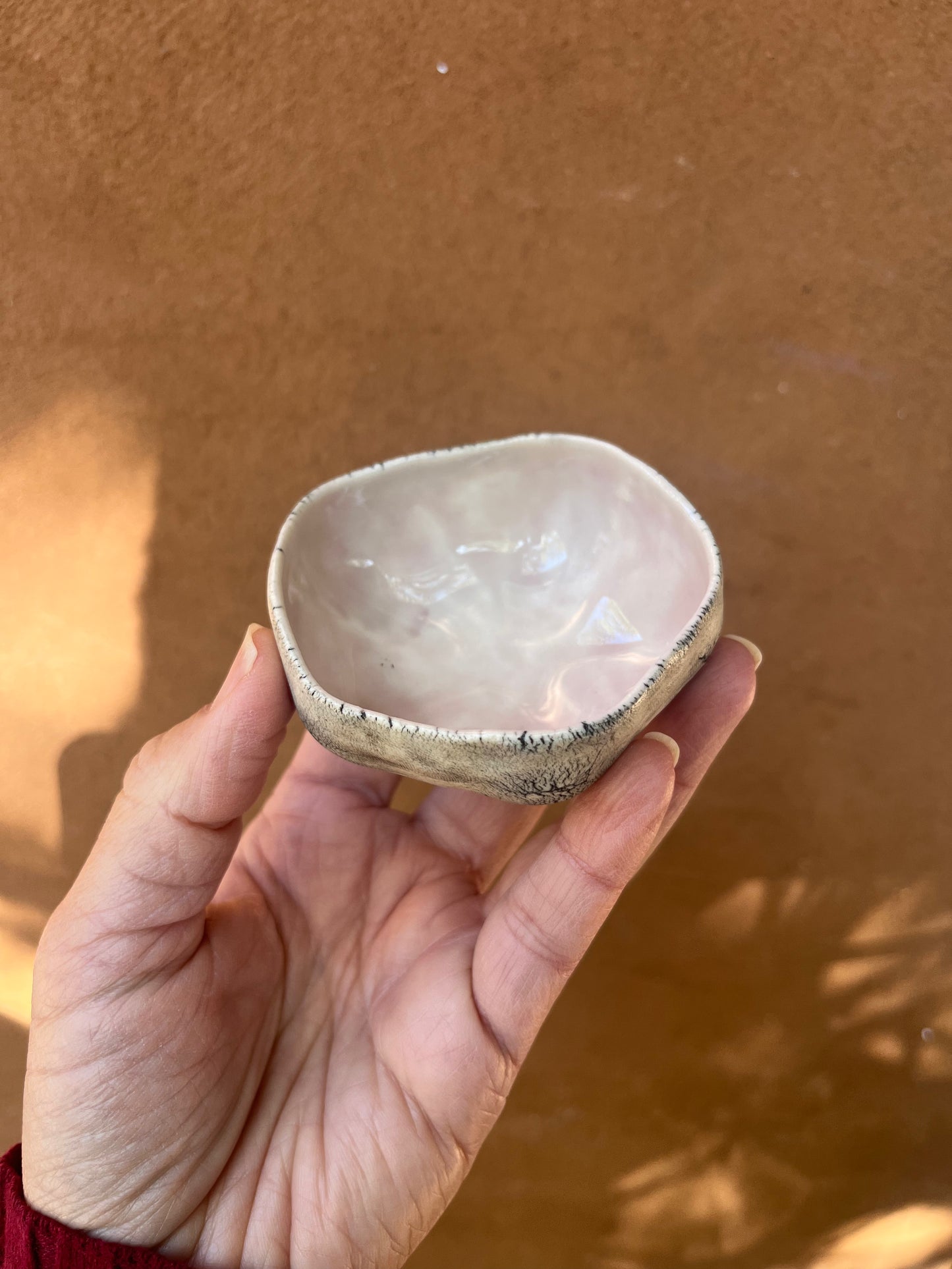 Influx Ceramics ~ Pinch Pot Pink ~ 2 sizes