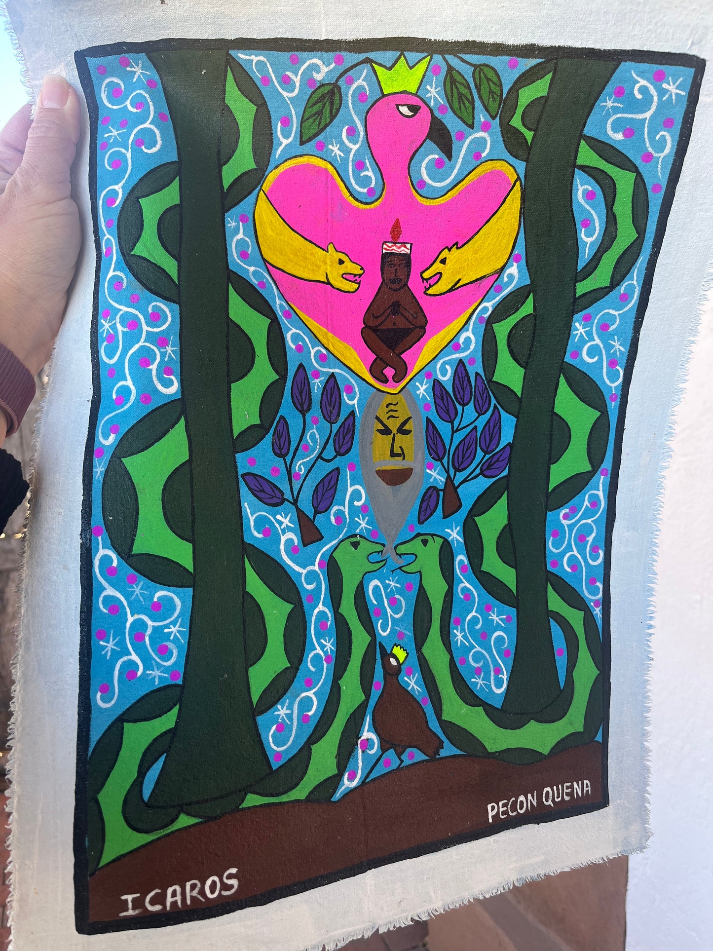 Icaros ~ acrylic on canvas