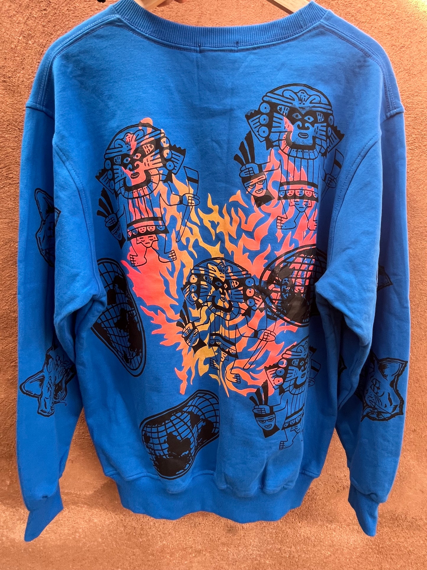 Sweatshirt ~ Screen Printed ~ Large