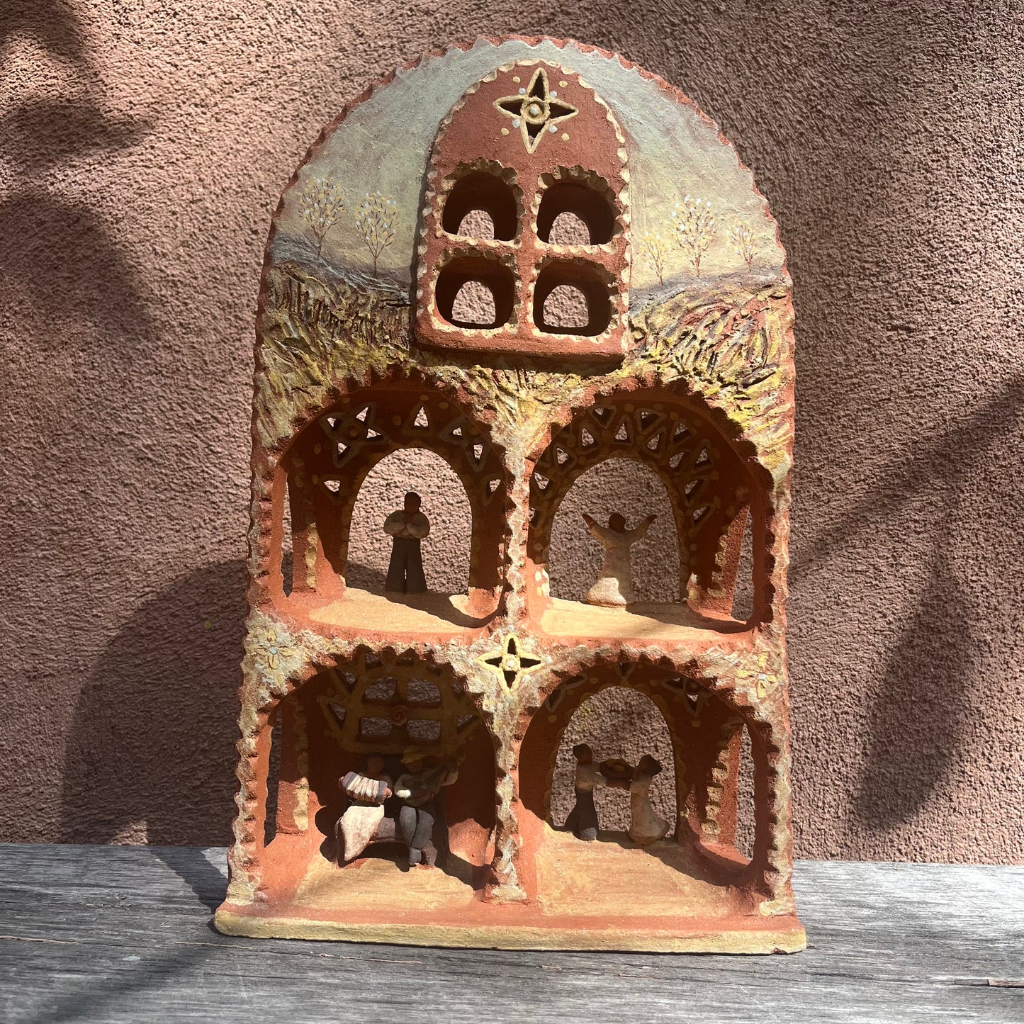 Clay Altar - Large ~ couple musicians