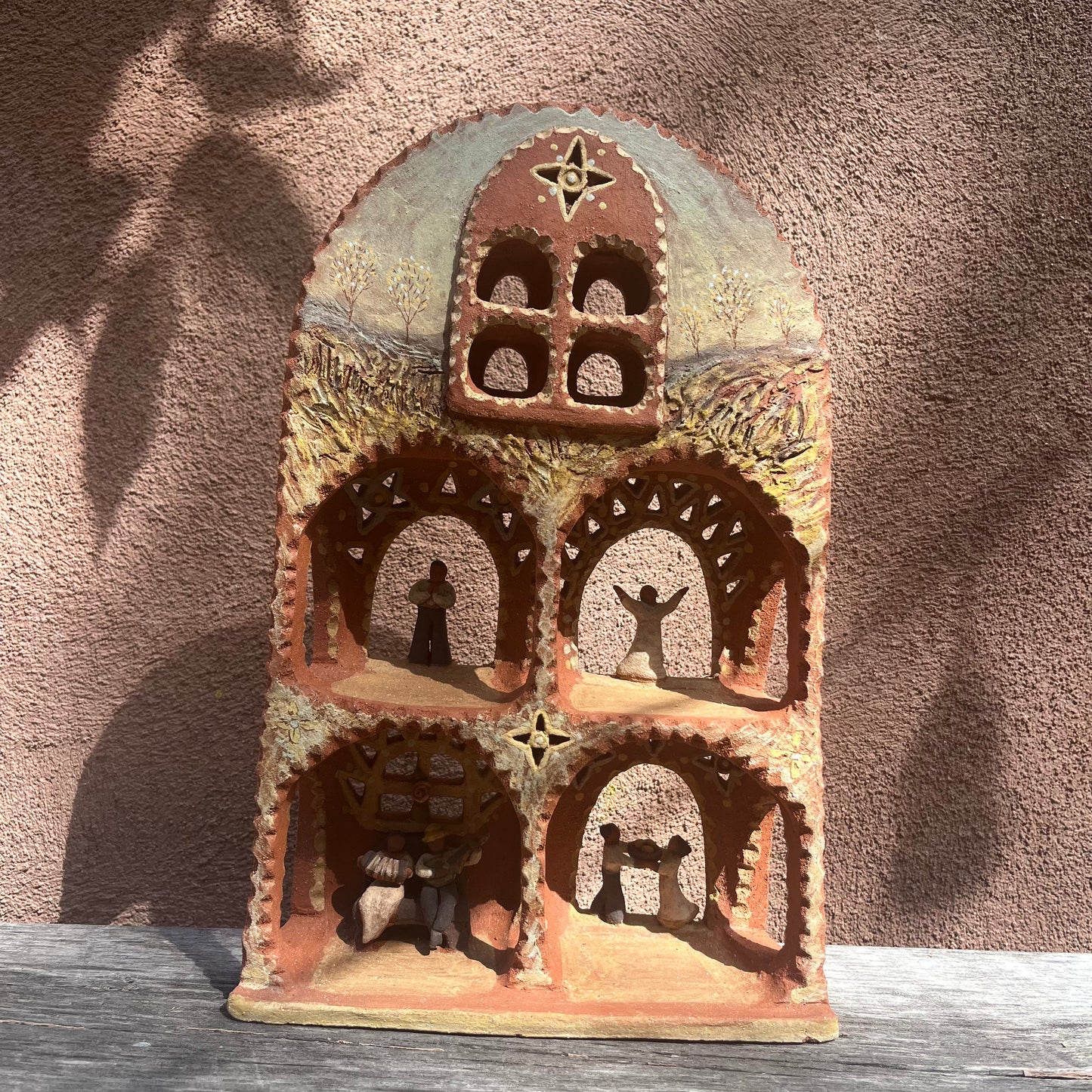 Clay Altar - Large ~ couple musicians