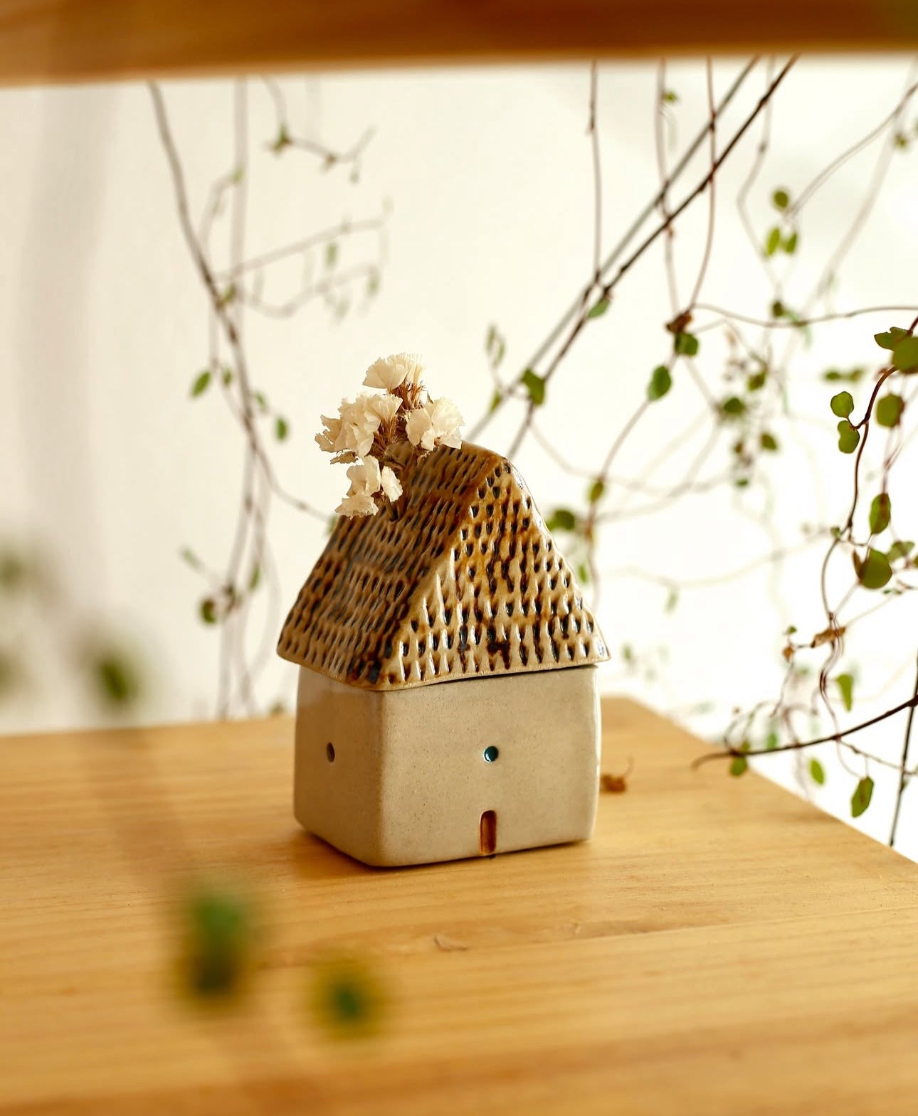 Little House Chest - treasure box or incense holder