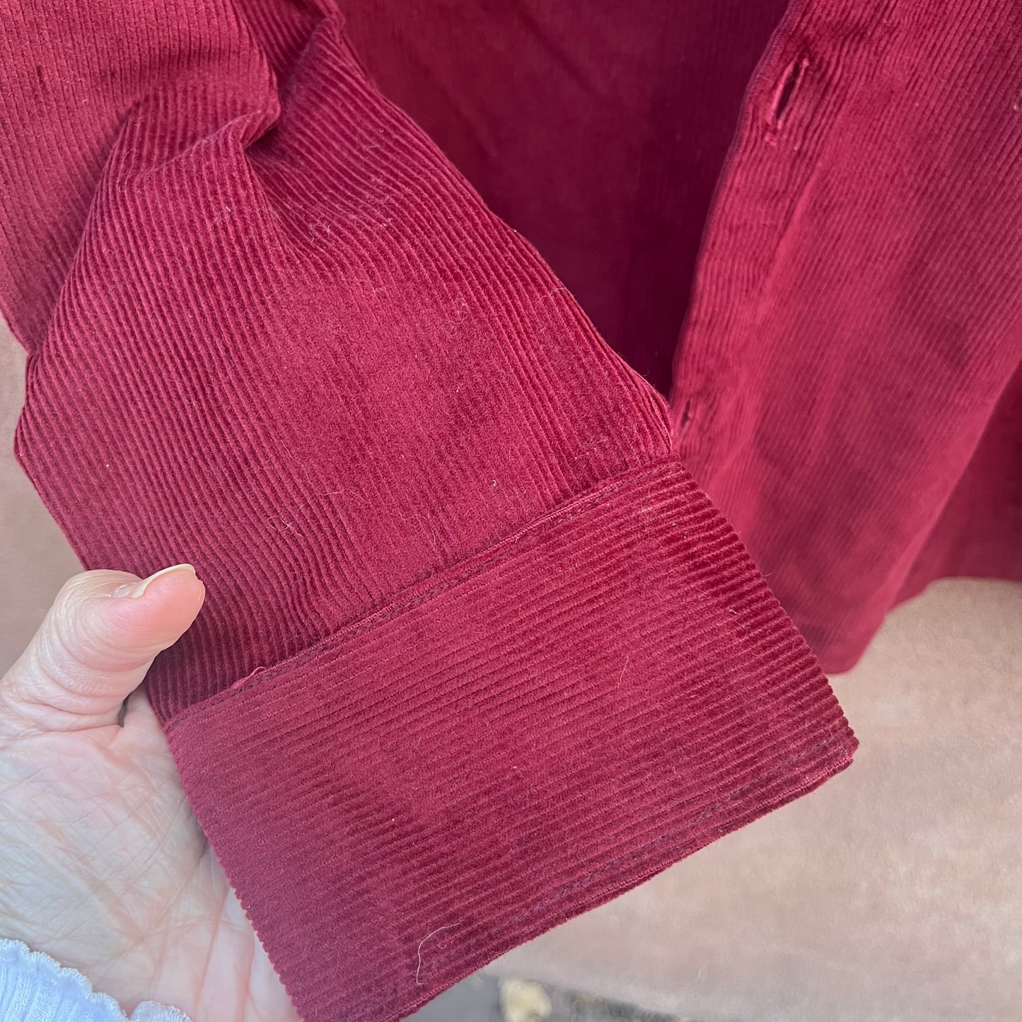 Shirt Corduroy - Blazer - Maroon