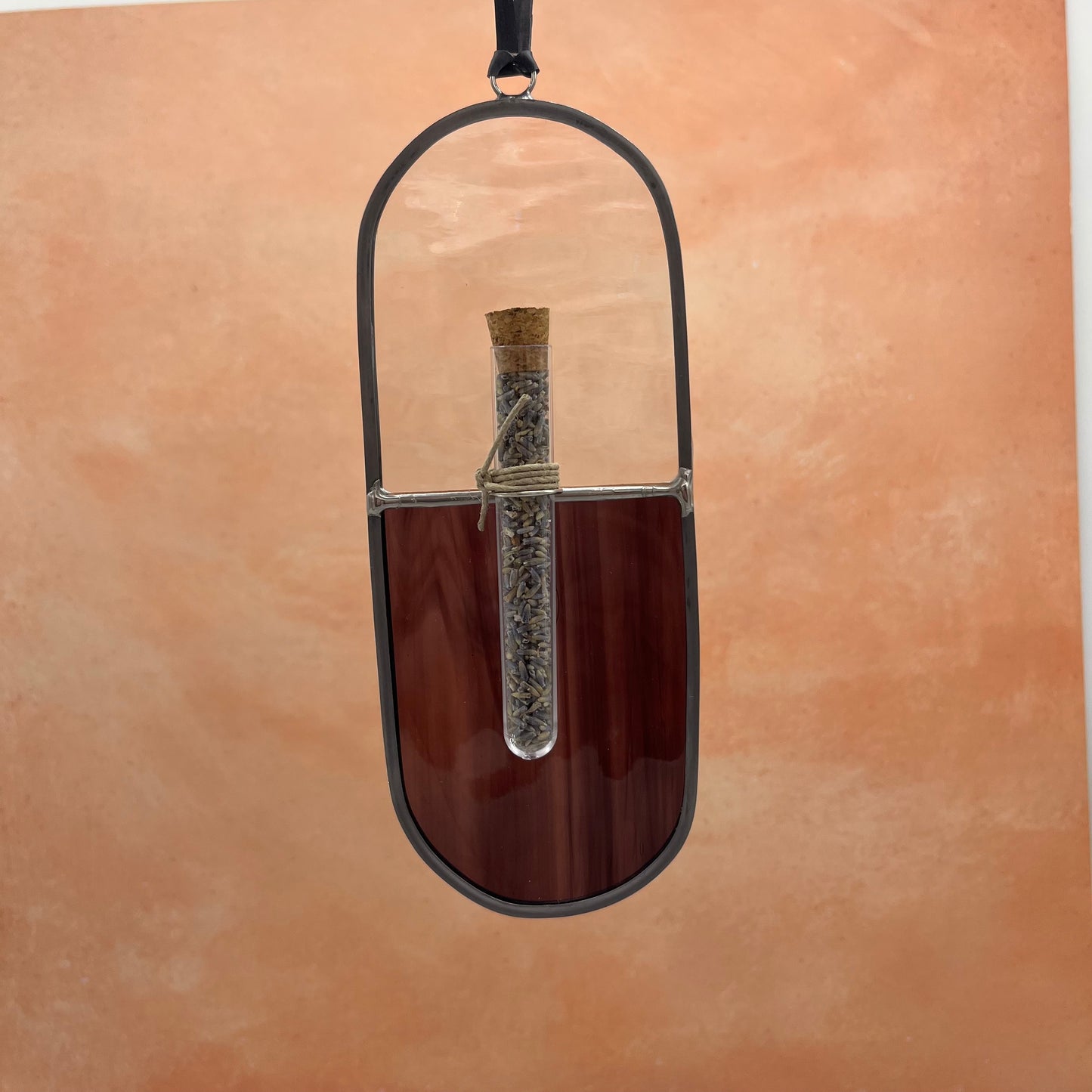 Herbs and Light - stained glass