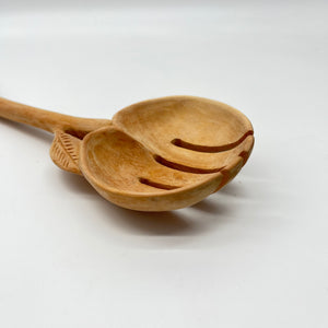 Slotted Ladle - Two Flowers