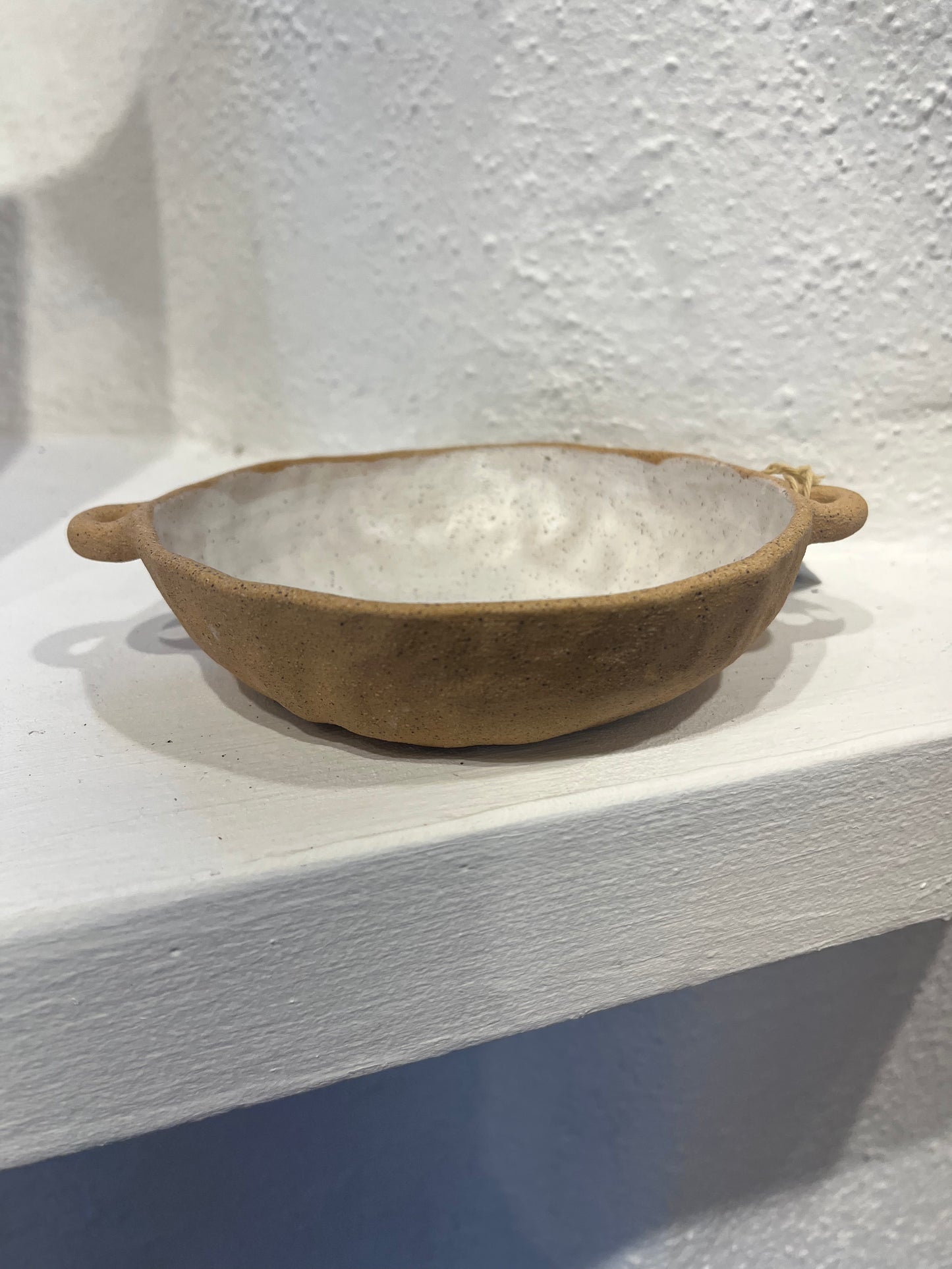 Bowls with handles ~ Speckled