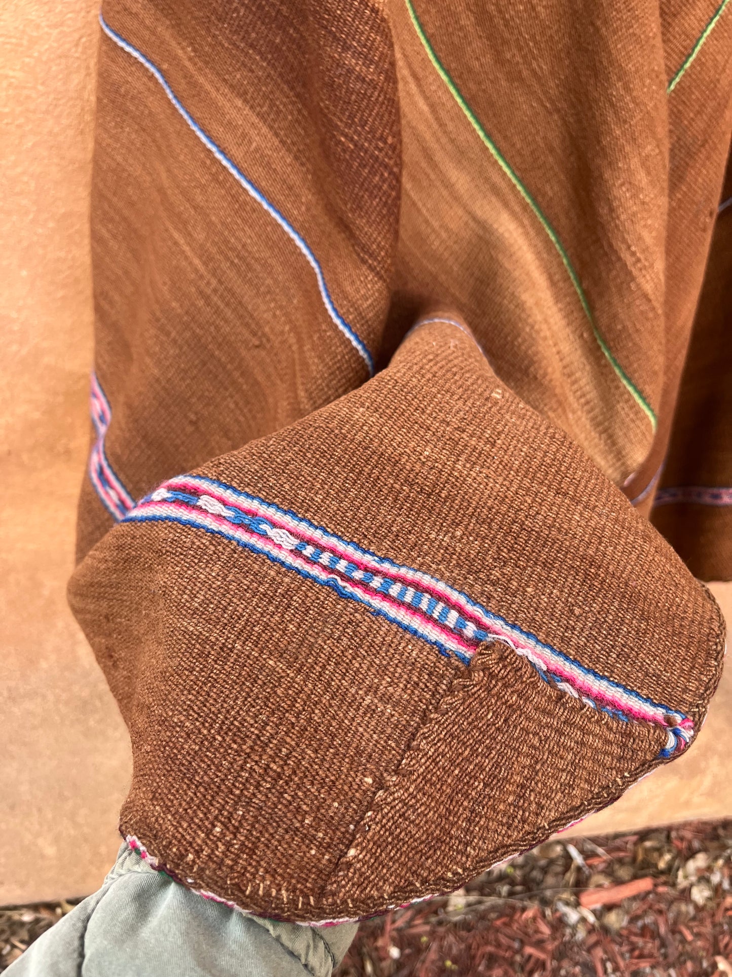 Traditional Poncho ~ Handwoven