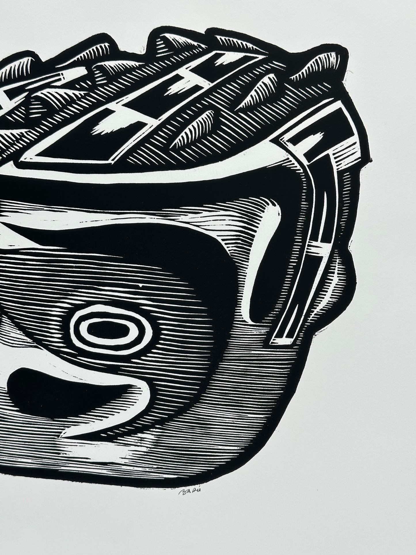Primos Hermanos ~ linocut