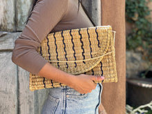 Load image into Gallery viewer, Letter Clutch ~ Handwoven Junco from Peru
