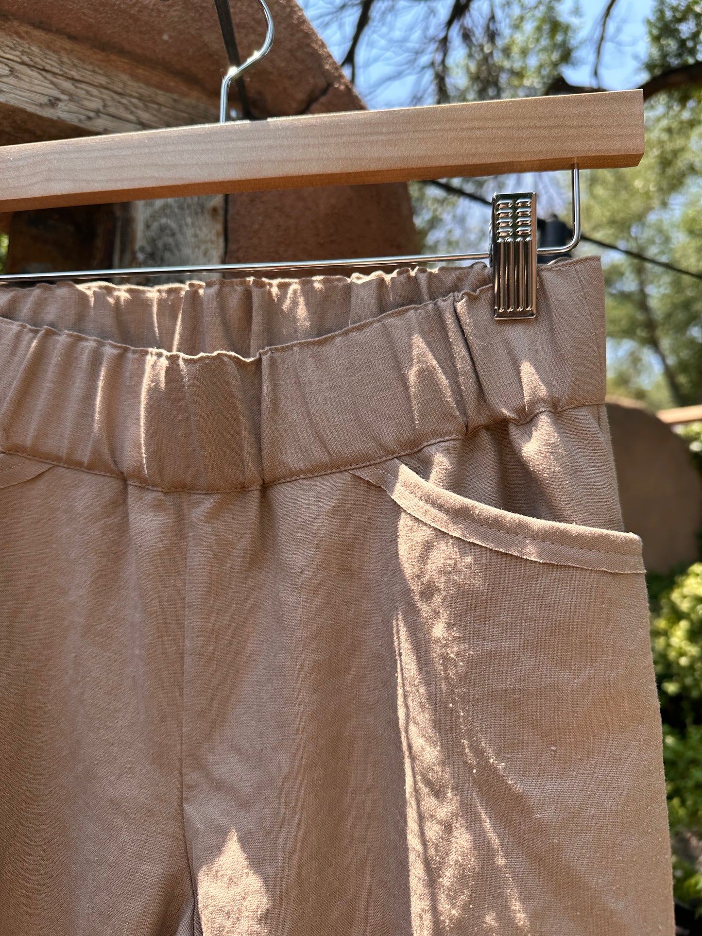 Culotte Pants ~ Hemp & Lyocell ~ Sand