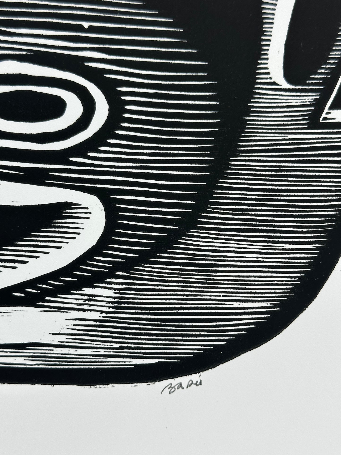 Primos Hermanos ~ linocut