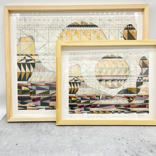 Geometric Landscape - Print