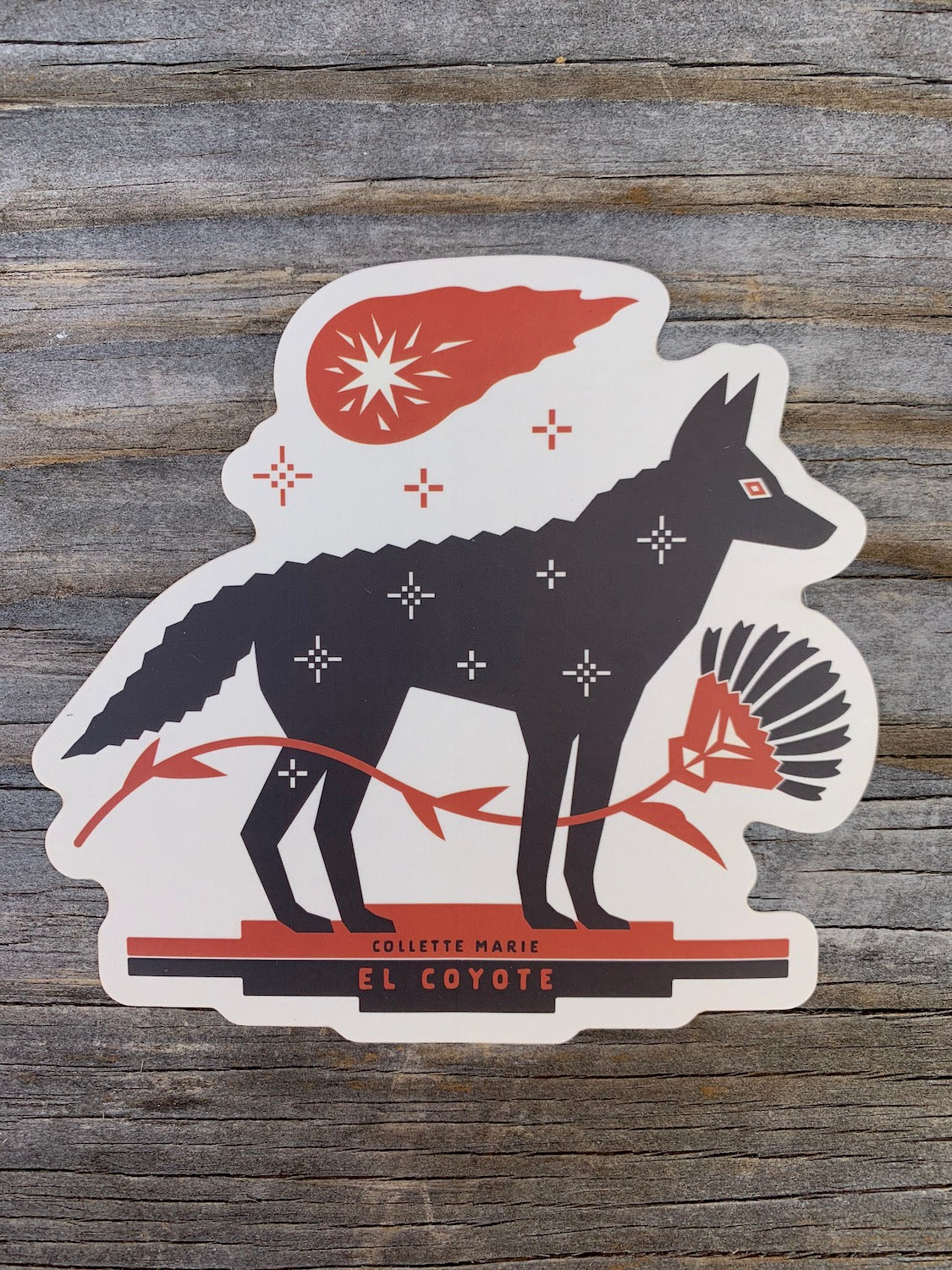 El Coyote Decal