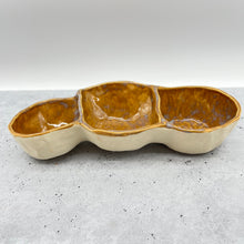 Load image into Gallery viewer, Rusty Porcelain Spice trays - Double &amp; Triple ~ catch all bowl
