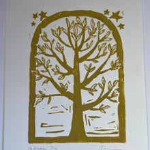 Load image into Gallery viewer, The Wishing Tree - 11” by 14” Block Print
