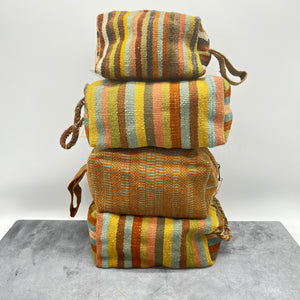 Toiletry Bag ~ Earth Tones ~ Andean textiles