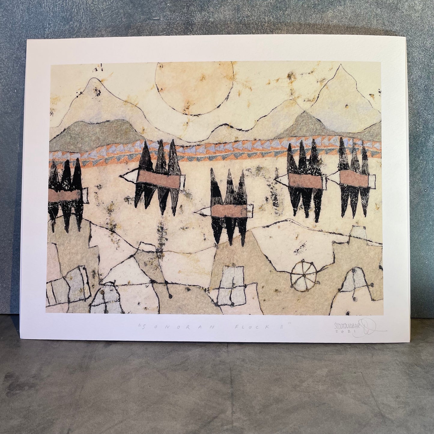 Sonoran Flock II - Print
