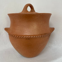 Load image into Gallery viewer, Serving Pot ~ Micaceous Pottery #16
