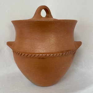Serving Pot ~ Micaceous Pottery #16