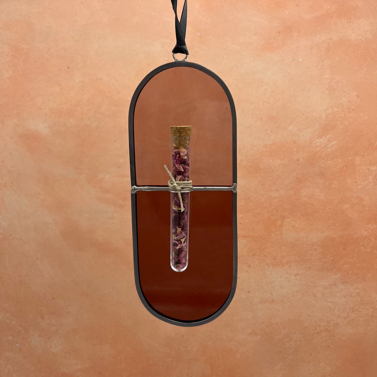 Herbs and Light - stained glass