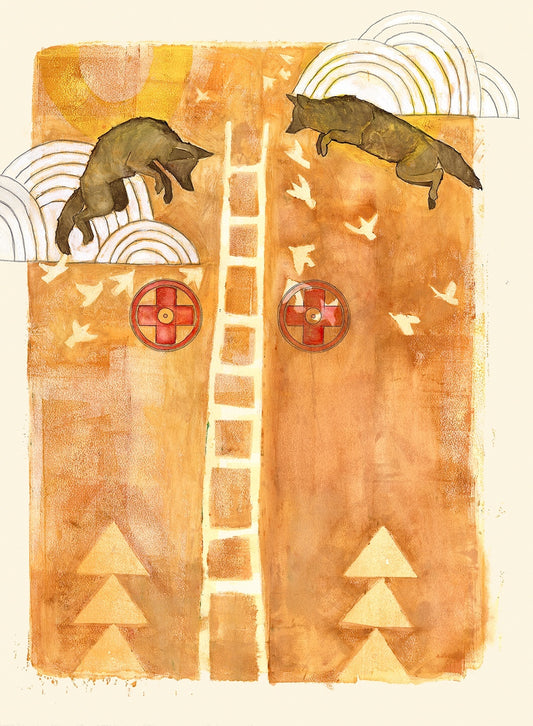 Skyward Return - Archival Pigment Giclee print - MADE TO ORDER