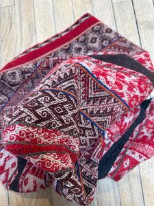 Condor and Sun Aguayo Blanket ~ Andean textiles