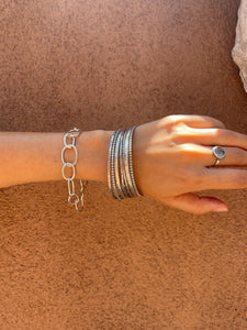 Bold Chain Bracelet - Sterling Silver Bracelet