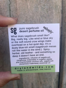 Pure Desert Perfume