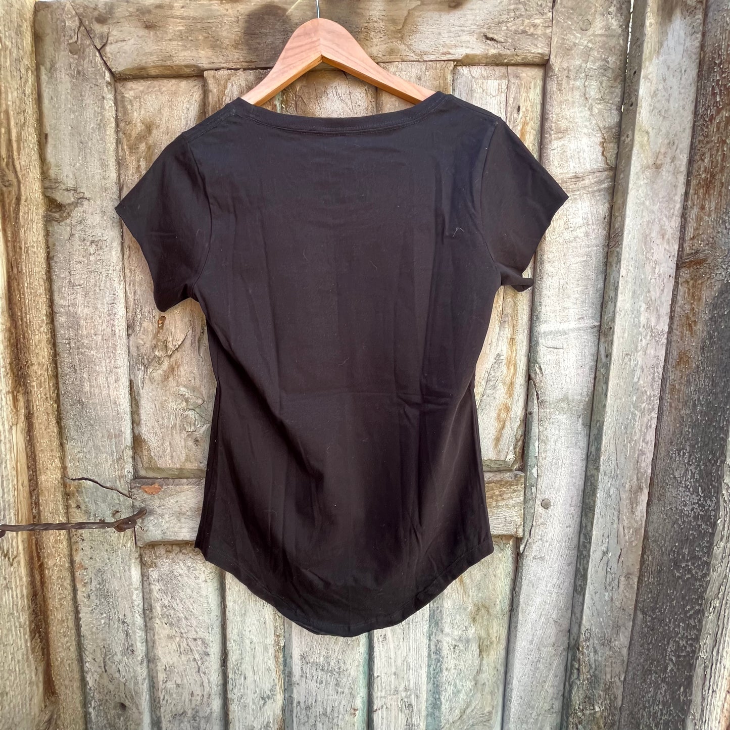 Sacred Leaf Shirt ~ Coca Kintu ~ Women’s rounded hem