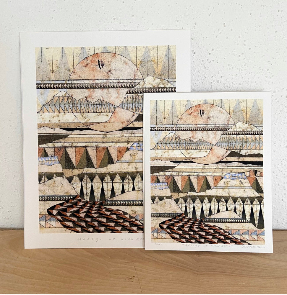 Arroyo at High Noon - Print