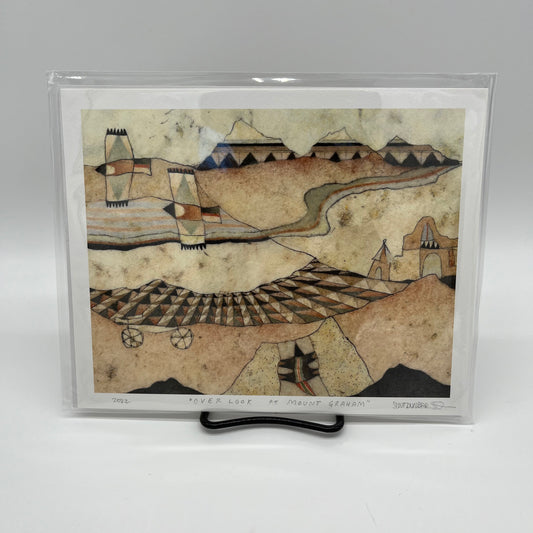 Overlook at Mount Graham - Print