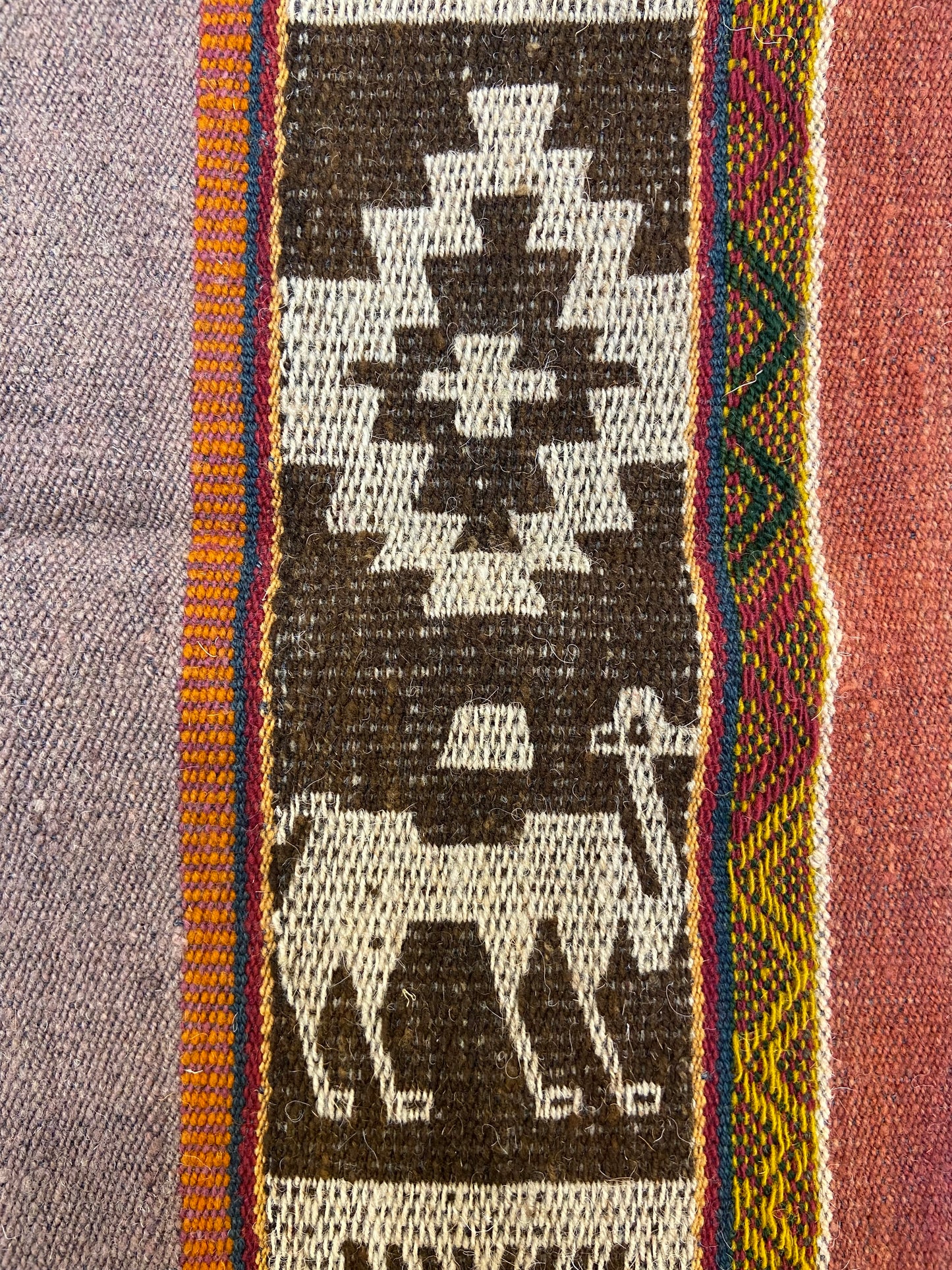 Patacancha ~ vintage sheep and wool handwoven textile