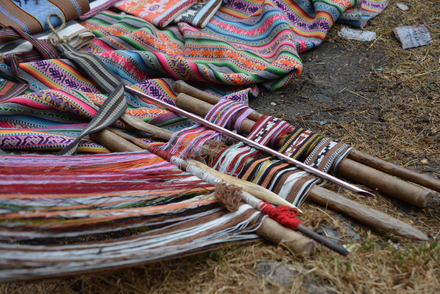 Patacancha ~ Alpaca wool ~ Square tapestry