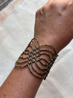 Bracelet Ikish - gray ~ Amazonian Seeds