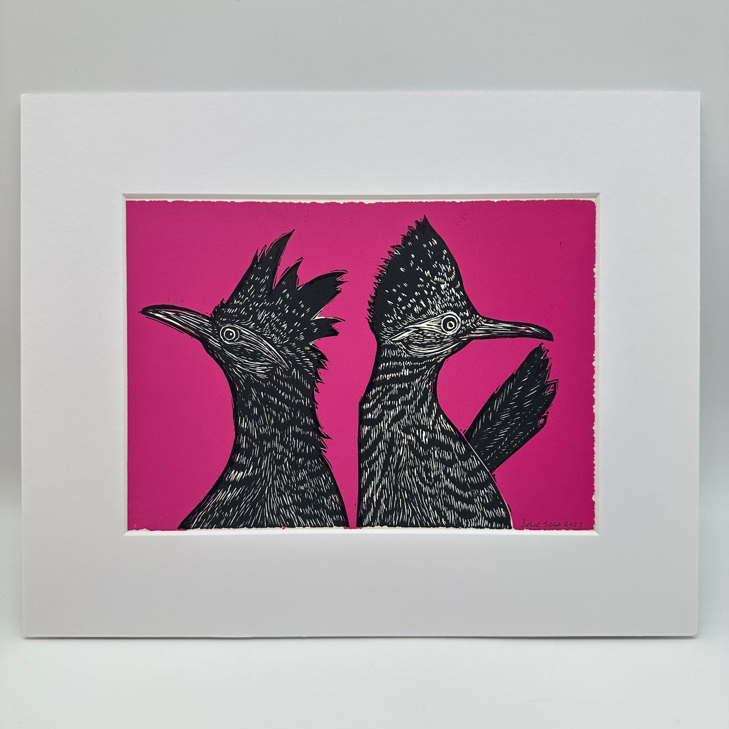 Double roadrunner ~ fuccia ~ 8x10