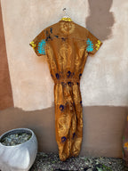Screenprinted jumpsuit ~ X-Large