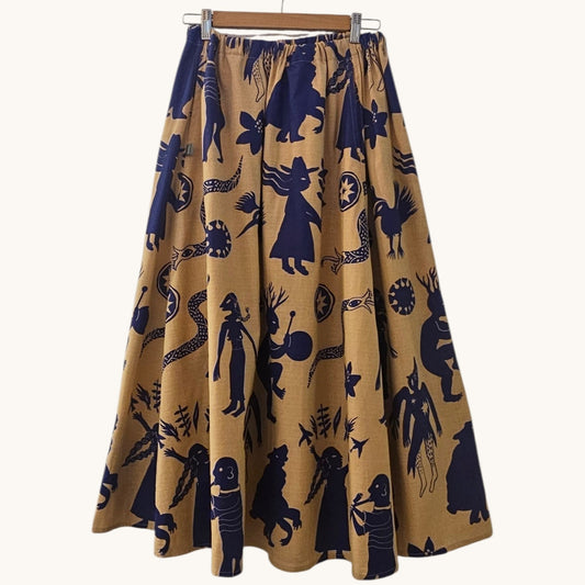 Bell Skirt • Large • Screen Printed
