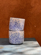 Blue Speckled - Ceramic Thumb Cup