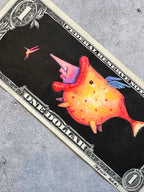 Dollar Migrante - Original illustrations - Framed