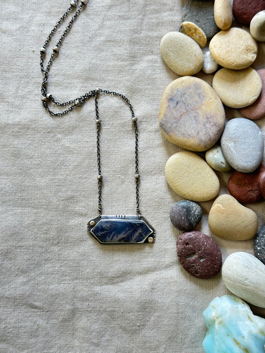 Dendritic Agate - Necklace