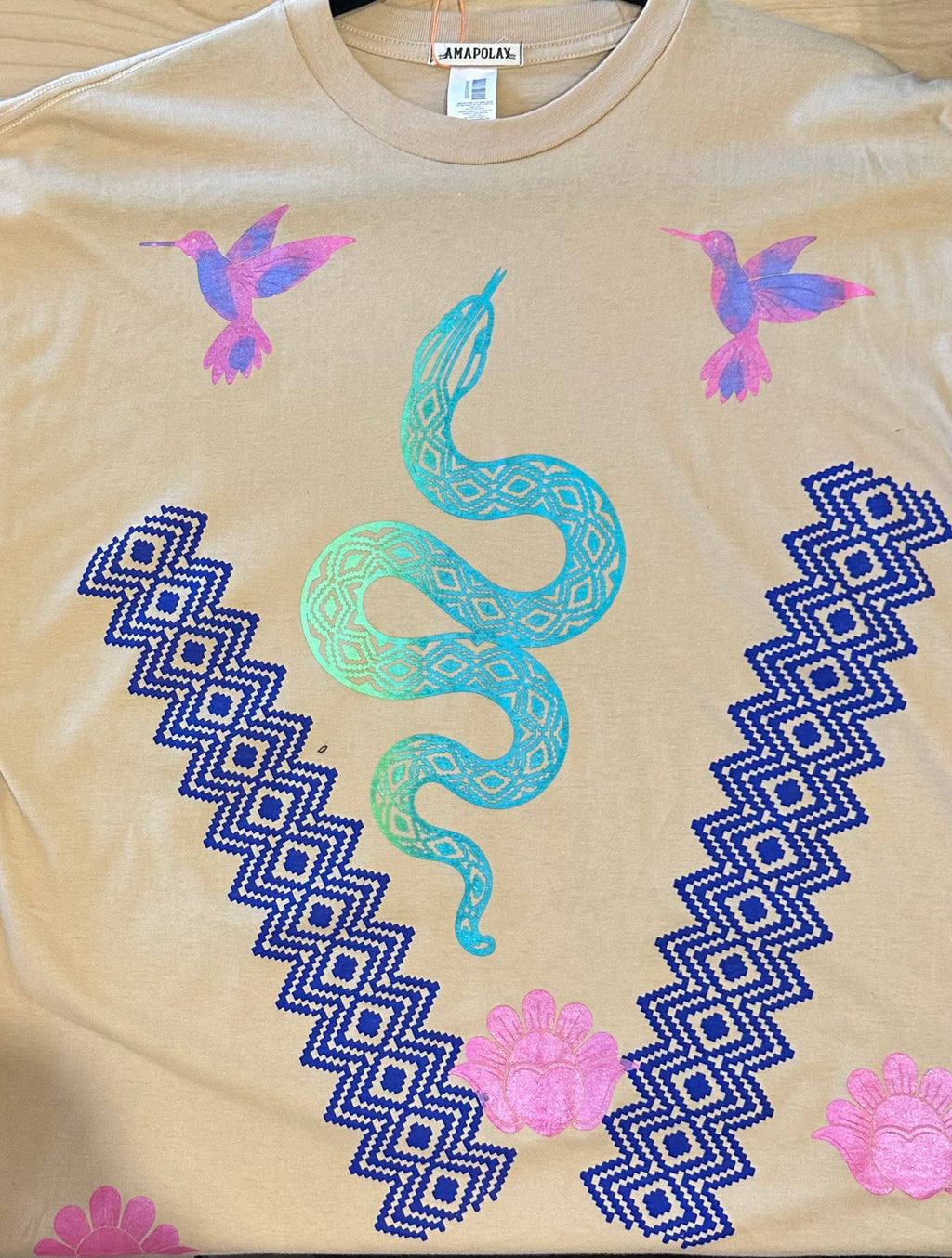 Boxy TShirt - one of a kind - Medium