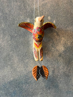 Long Tail Hummingbird - Blue and Orange Tail