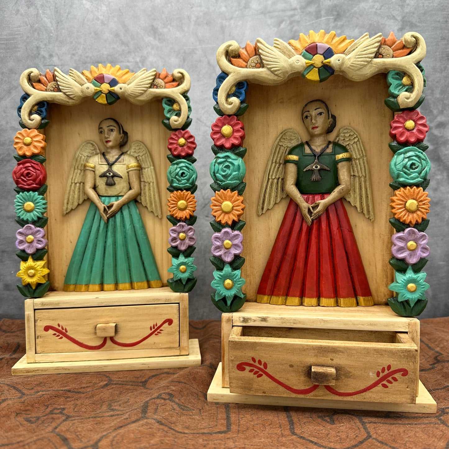 Retablo "Frida con Alas"