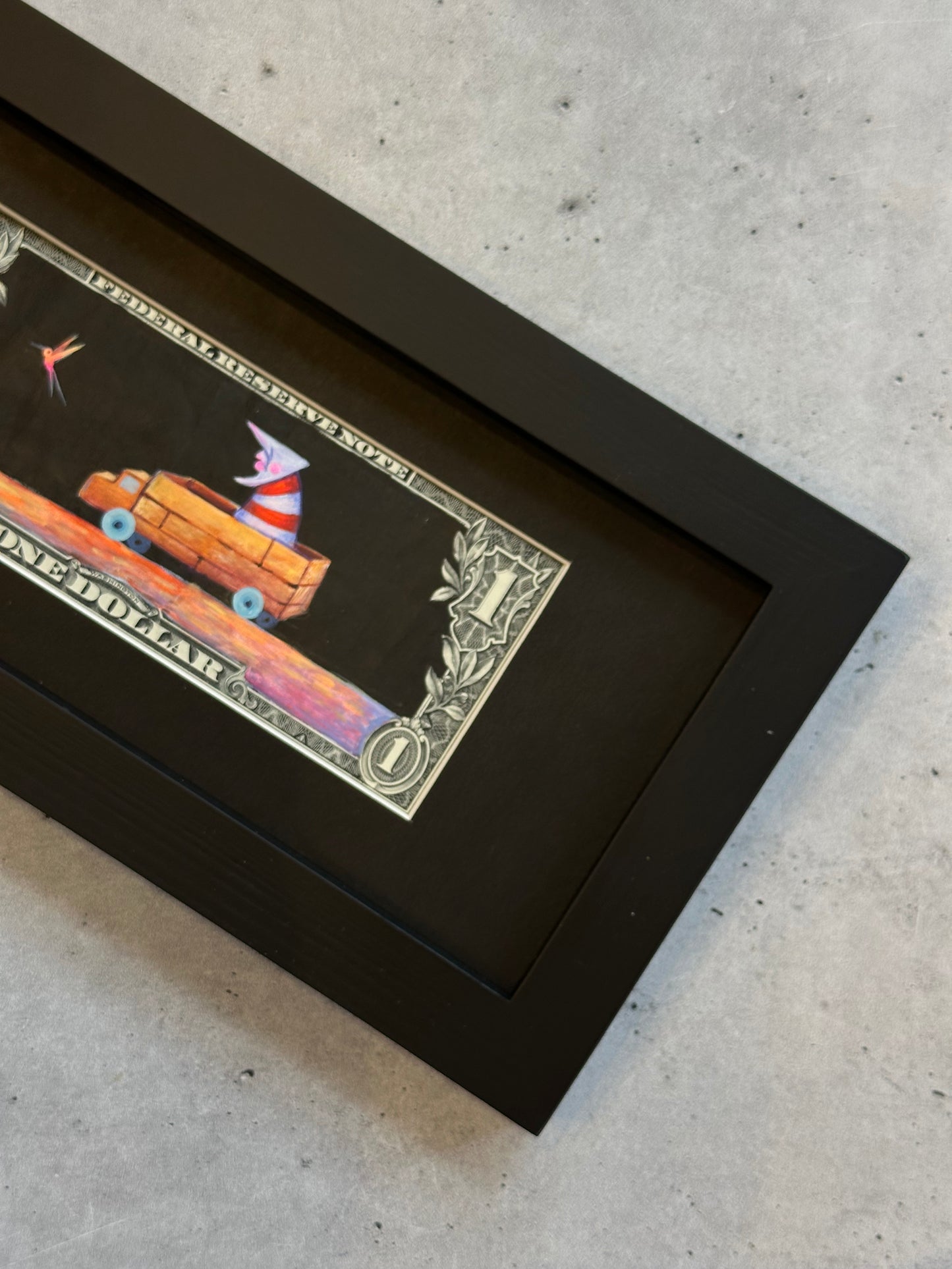 Dollar Migrante - Original illustrations - Framed