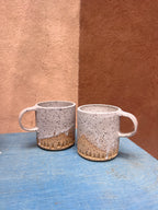Off White Mug ~ Speckled stoneware mug ~ four versions