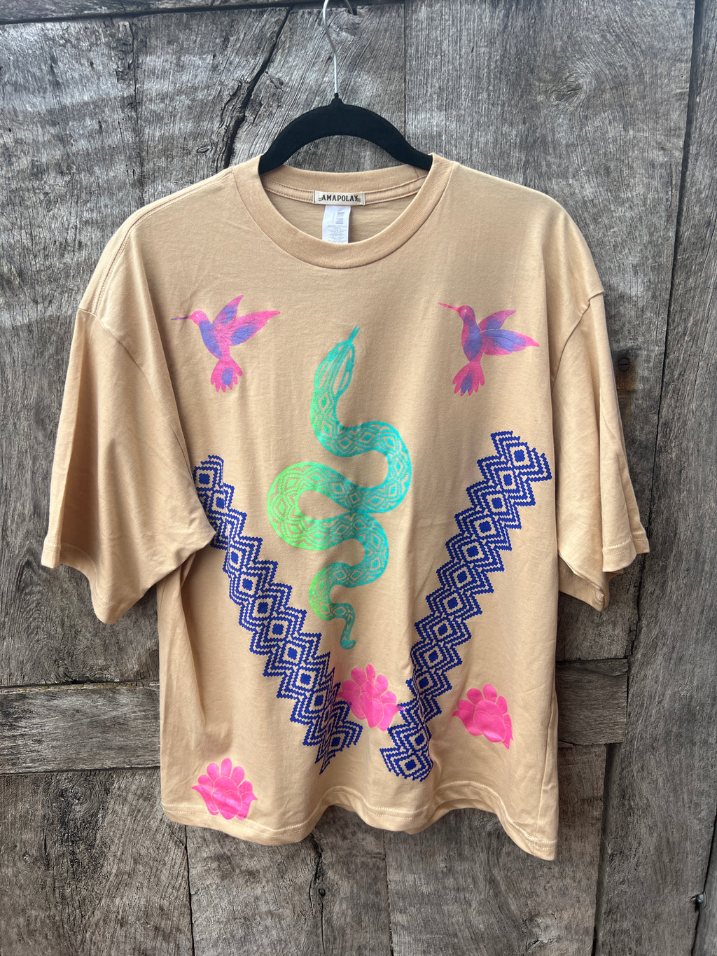 Boxy TShirt - one of a kind - Medium