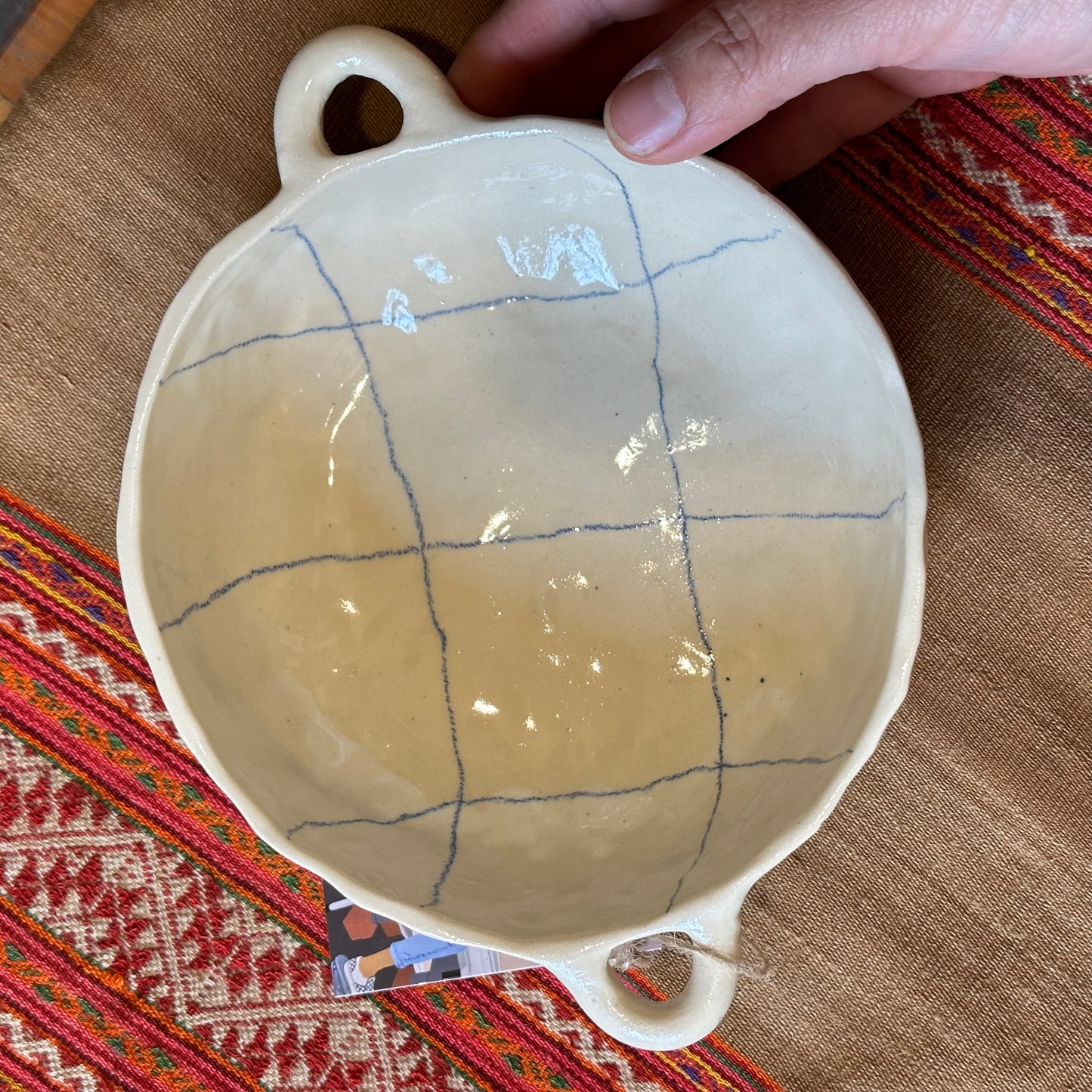 Pasta bowls with handles