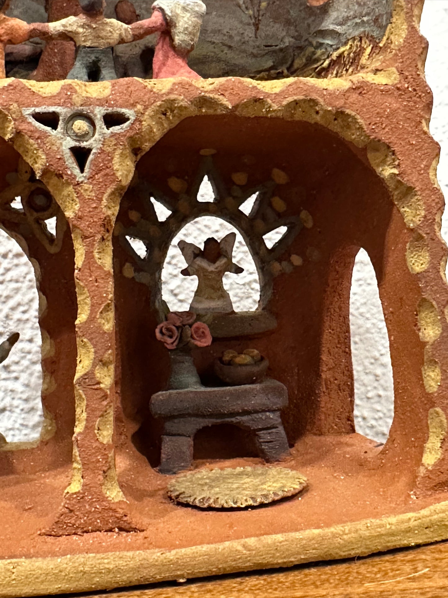 Family Time Altar - Clay Sculptural Piece