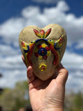 Ceramic Heart with Hummingbirds Wall Art - Limited Edition