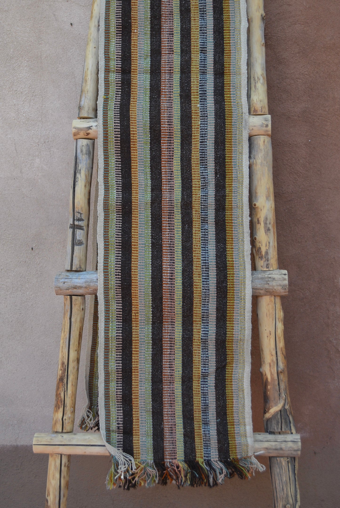 Table Runner Multicolor - Natural Dyed and 100% sheep wool